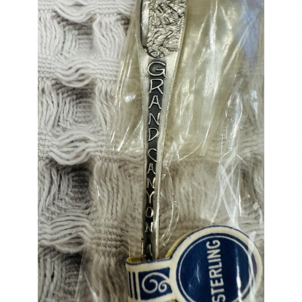 Grand Canyon Sterling Silver Souvenir Spoon New in Box Vintage
